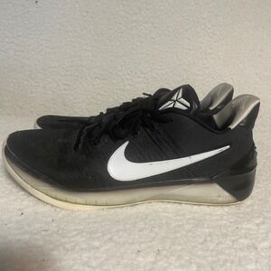 Nike Kobe AD Black White Basketball Shoes 852425-001 Mens Size 12